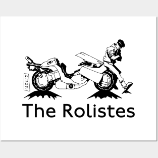 The Rolistes Podcast (Kaneda B&W) Posters and Art